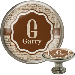 Coffee Lover Cabinet Knob (Personalized)