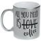 Coffee Lover Silver Mug - Main