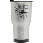 Coffee Lover RTIC Tumbler - Silver