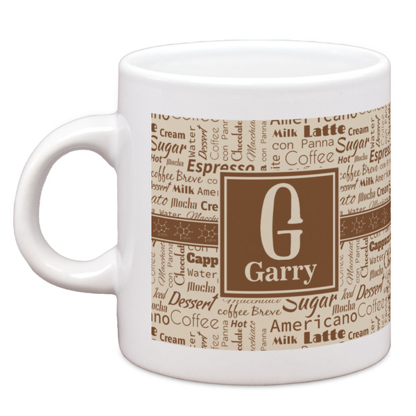 Custom Coffee Lover Espresso Cup (Personalized)