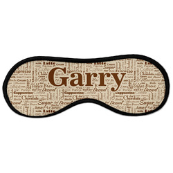 Coffee Lover Sleeping Eye Masks - Large (Personalized)