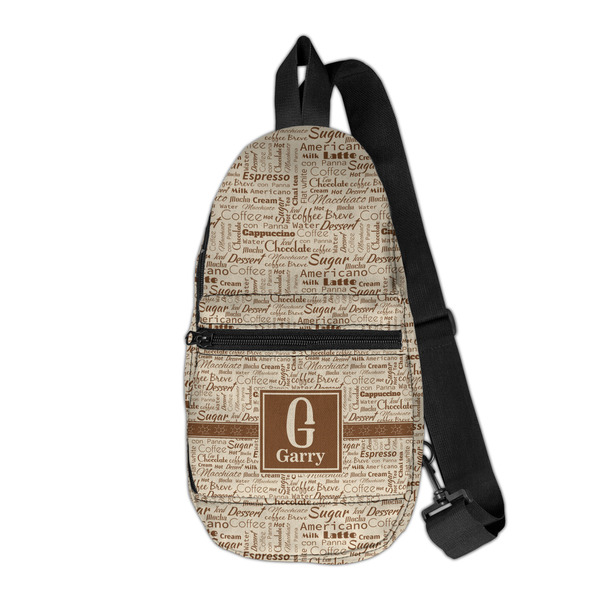 Custom Coffee Lover Sling Bag (Personalized)