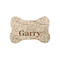 Coffee Lover Bone Shaped Dog Food Mat (Small) (Personalized)