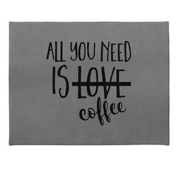 Coffee Lover Gift Boxes w/ Engraved Leather Lid