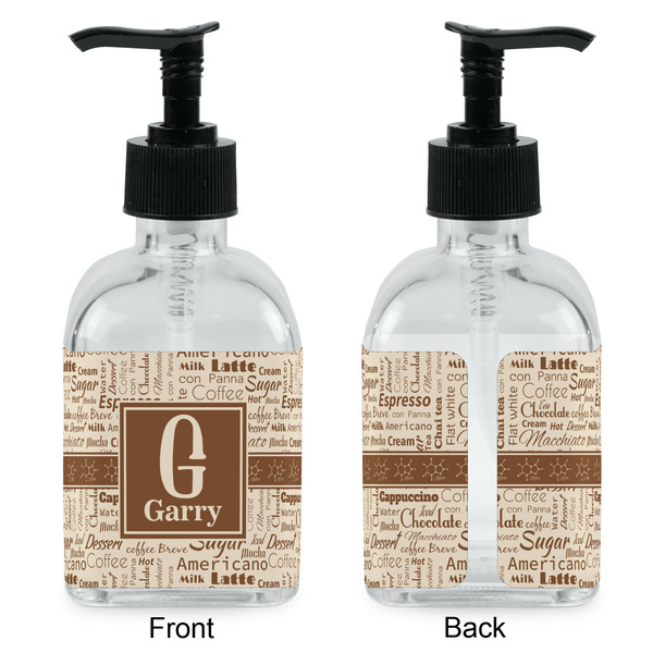 Coffee Lover Glass Soap/Lotion Dispenser - Approval