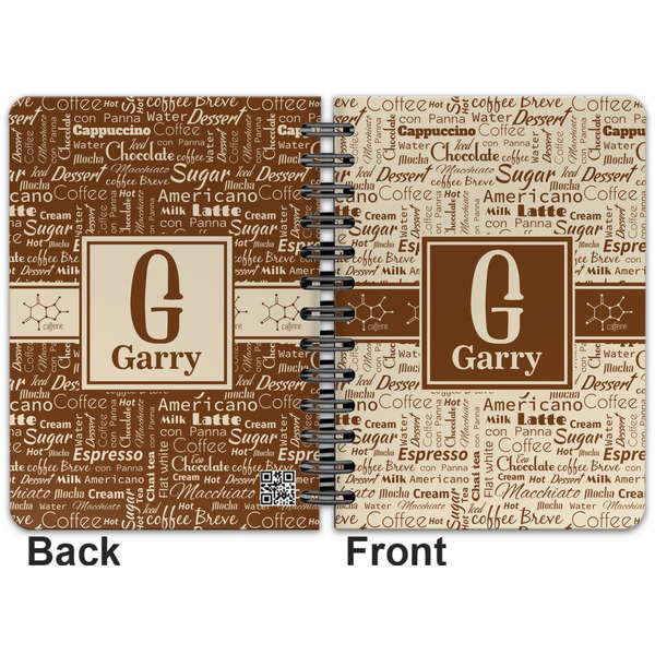 Coffee Lover Spiral Journal 5 x 7 - Apvl