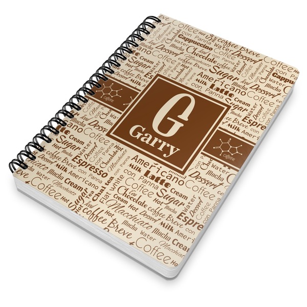 Coffee Lover Spiral Journal 7 x 10 - Main