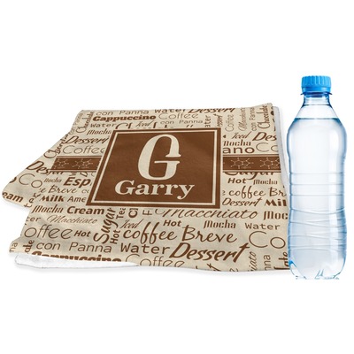 Coffee Lover Sports & Fitness Towel (Personalized)