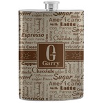 Coffee Lover Stainless Steel Flask (Personalized)