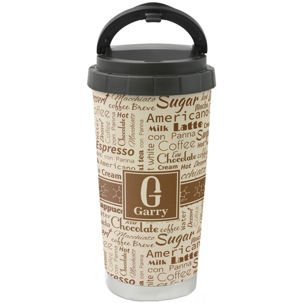 Custom Coffee Lover Stainless Steel Coffee Tumbler (Personalized)