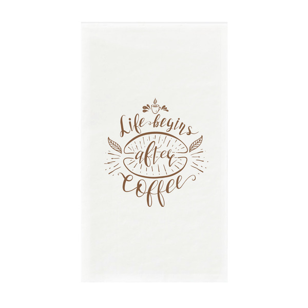Custom Coffee Lover Guest Paper Towels - Full Color - Standard