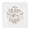 Coffee Lover Standard Decorative Napkin - Front View
