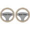 Coffee Lover Steering Wheel Cover- Front and Back