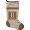 Coffee Lover Holiday Stocking - Single-Sided - Neoprene (Personalized)