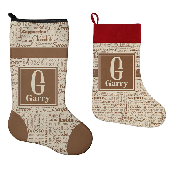 Coffee Lover Stockings - Side by Side compare