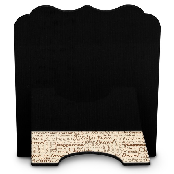 Coffee Lover Stylized Tablet Stand - Back
