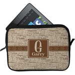 Coffee Lover Tablet Case / Sleeve - Small (Personalized)
