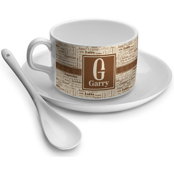 Custom Coffee Lover Tea Cup - Single (Personalized)