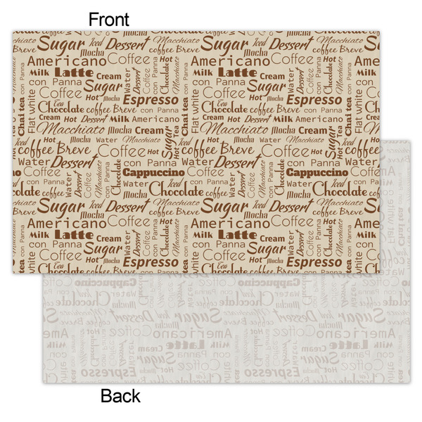 Coffee Lover Tissue Paper - Heavyweight - Small - Front & Back