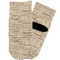 Coffee Lover Toddler Ankle Socks - Single Pair - Front and Back