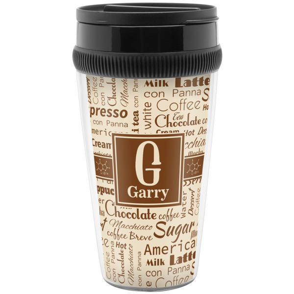 Custom Coffee Lover Acrylic Travel Mug without Handle (Personalized)