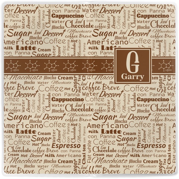 Coffee Lover Vinyl Document Wallet - Apvl