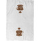 Coffee Lover Waffle Towel - Partial Print - Approval Image