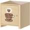 Coffee Lover Wall Graphic on Wooden Cabinet