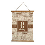 Coffee Lover Wall Hanging Tapestry - Tall (Personalized)