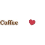 Coffee Lover Name/Text Decal - Small (Personalized)