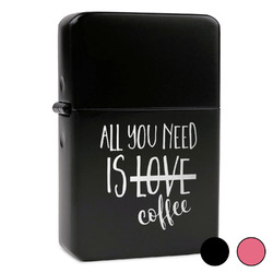 Coffee Lover Windproof Lighter (Personalized)