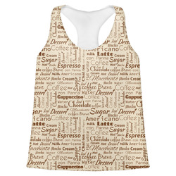 Coffee Lover Womens Racerback Tank Top (Personalized)