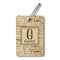 Coffee Lover Wood Luggage Tags - Rectangle - Front/Main