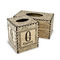 Coffee Lover Wood Tissue Box Cover (Personalized)