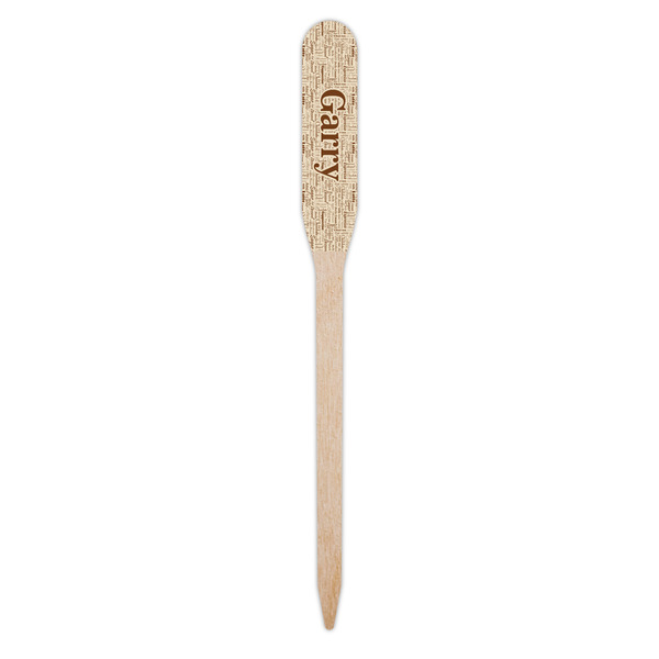 Coffee Lover Wooden Food Pick - Paddle - Single Pick