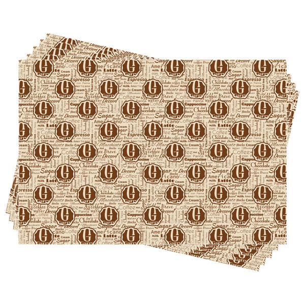 Coffee Lover Wrapping Paper - Front & Back - Sheets Approval