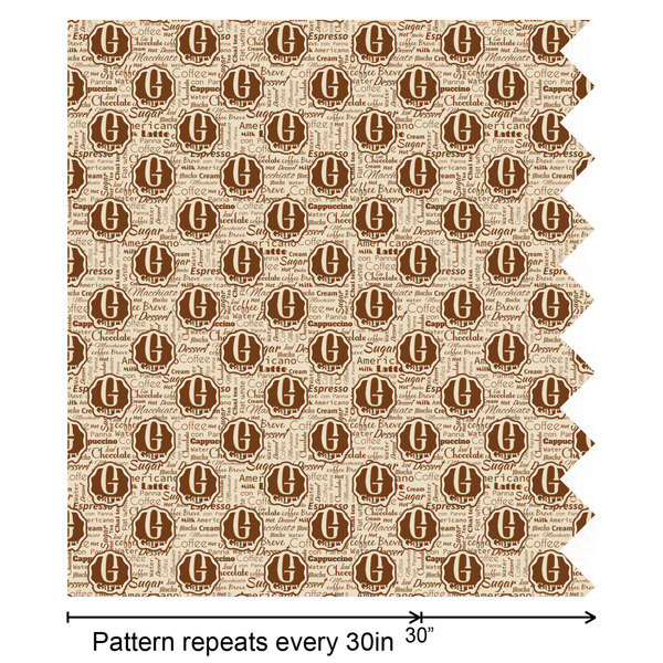Coffee Lover Wrapping Paper Roll - Matte - Partial Roll