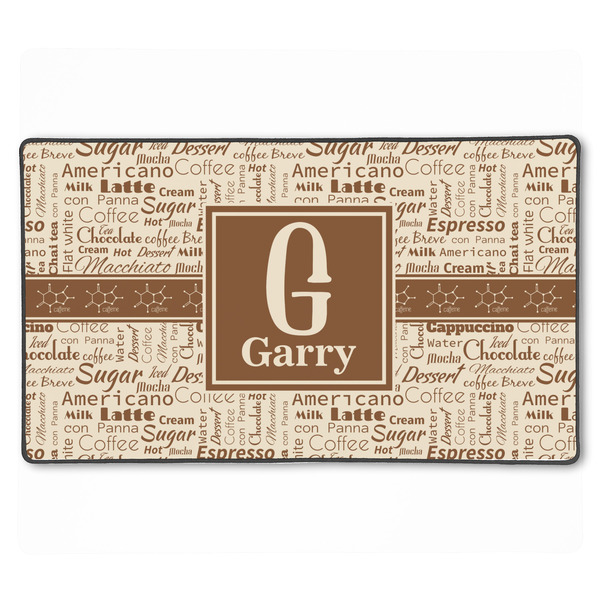 Custom Coffee Lover XXL Gaming Mouse Pad - 24" x 14" (Personalized)
