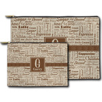 Coffee Lover Zipper Pouch (Personalized)