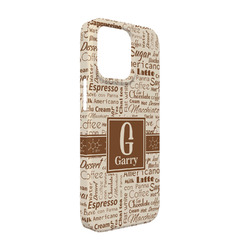 Coffee Lover iPhone Case - Plastic - iPhone 13 (Personalized)