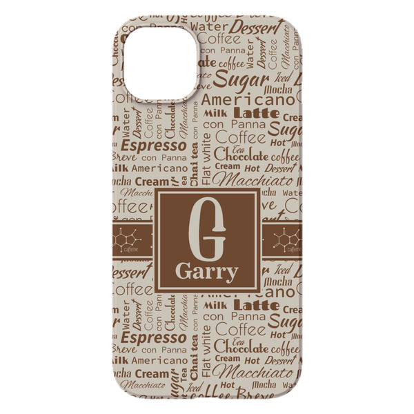Coffee Lover iPhone 14 Plus Case - Back