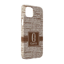 Coffee Lover iPhone Case - Plastic - iPhone 14 Pro (Personalized)
