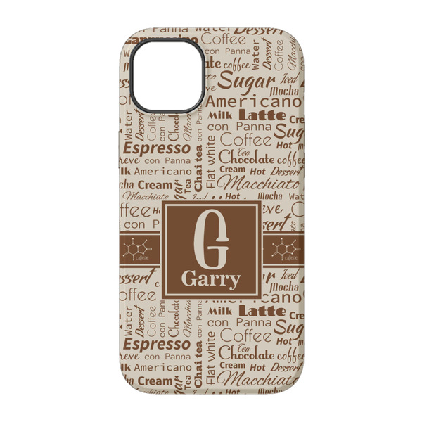Coffee Lover iPhone 14 Tough Case - Back