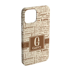 Coffee Lover iPhone Case - Plastic - iPhone 15 (Personalized)