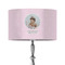 Baby Girl Photo 12" Drum Lampshade - ON STAND (Fabric)