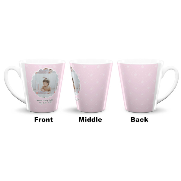 Baby Girl Photo 12 Oz Latte Mug - Approval