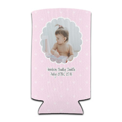 Baby Girl Photo Can Cooler (tall 12 oz)