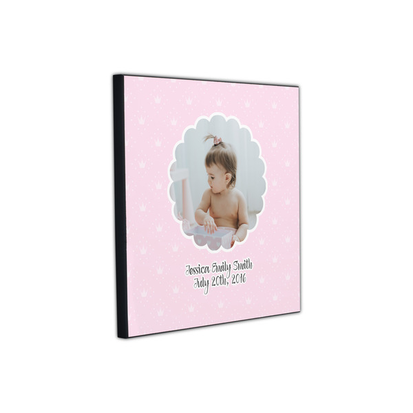 Baby Girl Photo 12x12 Wood Print - Angle View