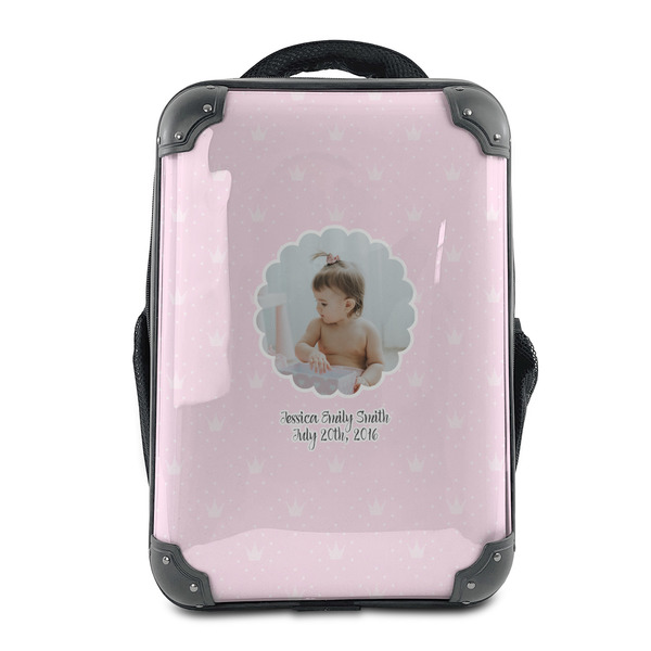 Custom Baby Girl Photo 15" Hard Shell Backpack