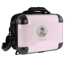 Baby Girl Photo Hard Shell Briefcase